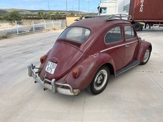 VW Escarabajo 1963 clásico en funcionamiento