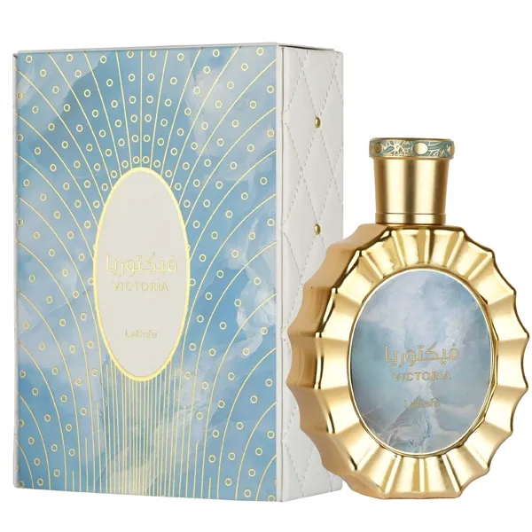 Perfume Victoria Lataffa Dorado Nuevo