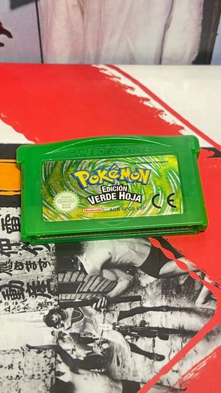 Pokemon Verde Hoja Gameboy Advance GBA 