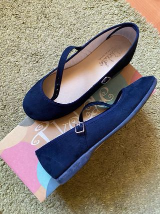 Bailarinas niña azul