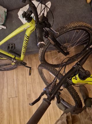 Cambio 2 Bicicletas Specialized Amarillas