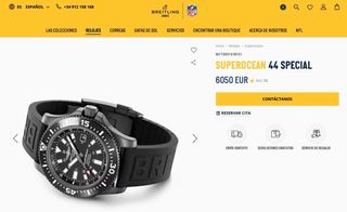 Breitling Superocean 44 Special Negro