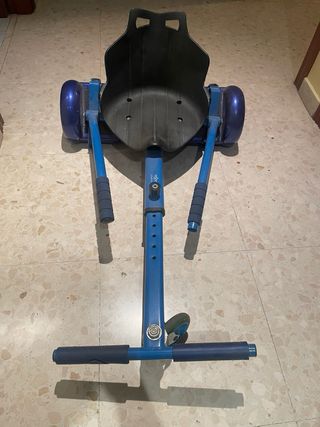 Adaptador Silla Patinete Eléctrico Azul