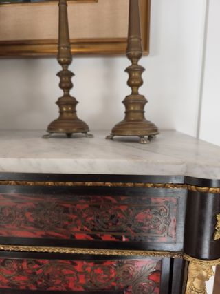 Candelabros barrocos de latón