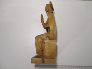 NO ENVÍO - TALLA ANTIGUA JESÚS CUBISTA DE C.MATEO