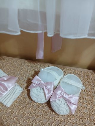 Abito Battesimo fatto a mano