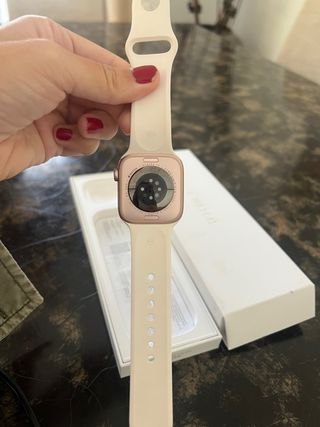Apple Watch Series 10 GPS + Cellular Oro Blanco