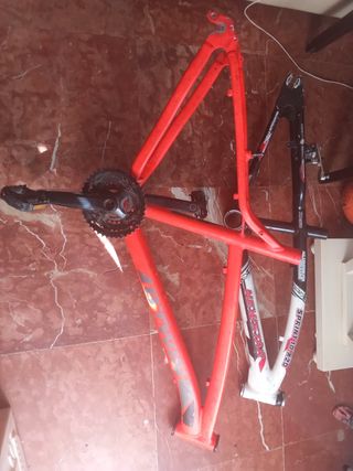Cuadro Bici B-Twin Newstar Ghost BMX