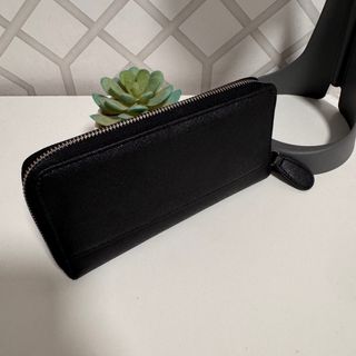 Cartera Guess Negra Cremallera