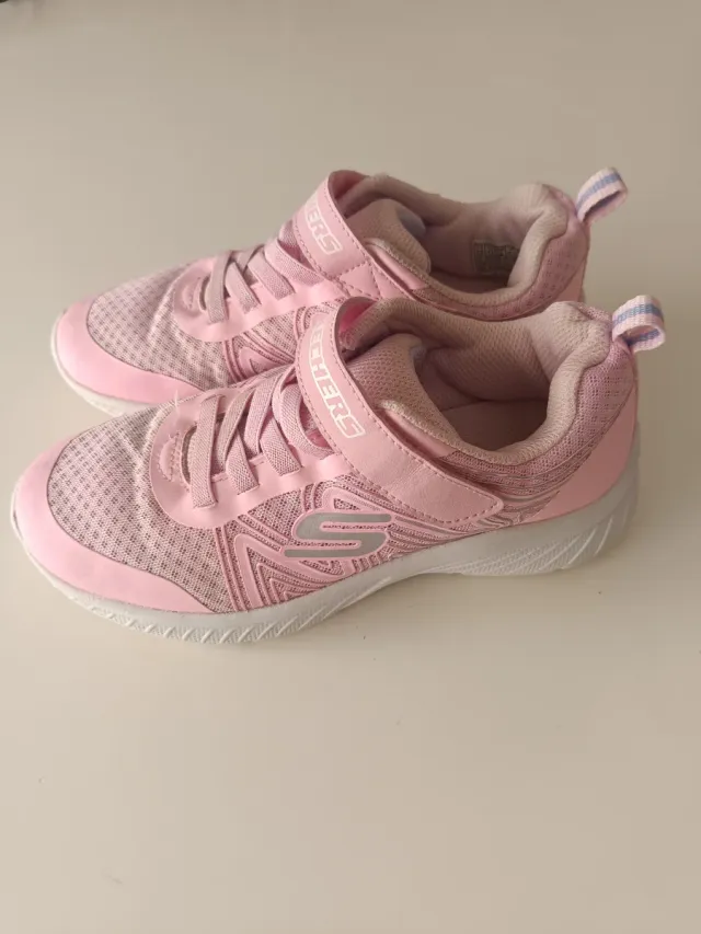 Zapatillas Skechers niña rosa talla 34