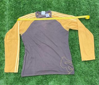 Camiseta Adidas Vintage Manga Larga