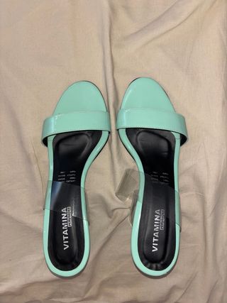 Tacones VITAMINA Mujer Teal 
