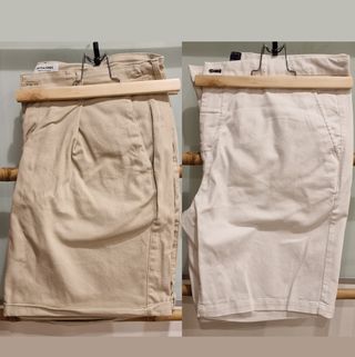 (XXL) 2 SHORT'S BEIGE (J&J) Y BLANCO (MACSON)