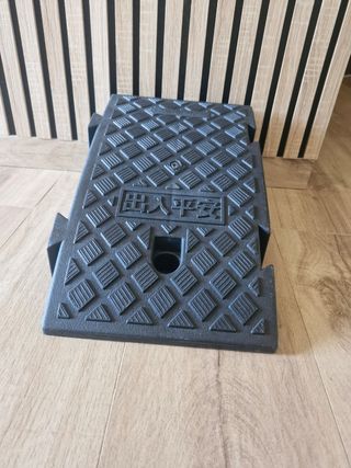 Rampa de plástico para entrada