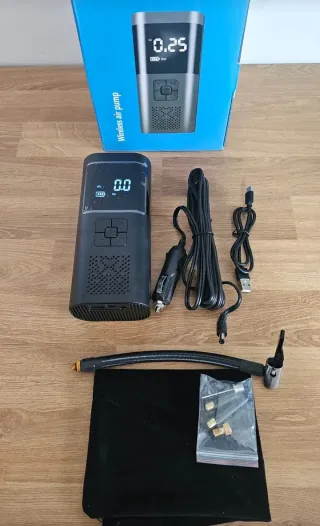 Mini compressore aria portatile ricaricabile
