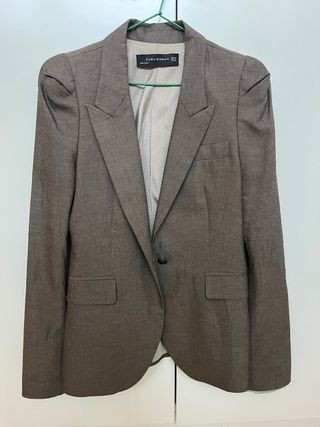 Americana Zara marrón talla XS