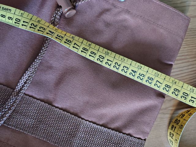 Mochila de hombro marrón/burdeos Nuevo