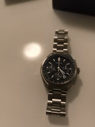Bulova Lunar Pilot 45mm Cronografo pila nuova
