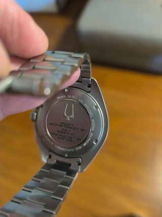 Bulova Lunar Pilot 45mm Cronografo pila nuova