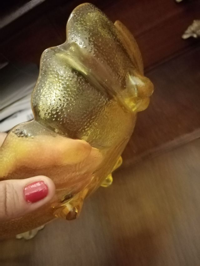 Svutatasche, in vetro di  Murano.