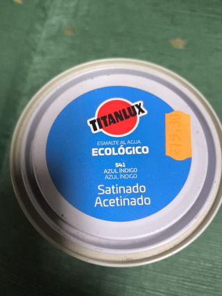 Pintura Titanlux Ecológica Azul Índigo Satinado