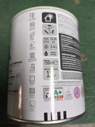 Pintura Titanlux Ecológica Azul Índigo Satinado