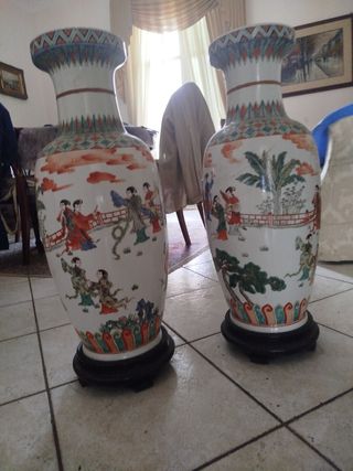 Coppia Vasi Cinesi Dinastia Ming