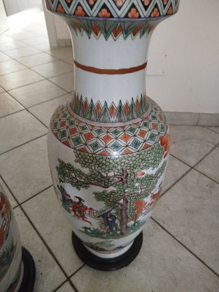 Coppia Vasi Cinesi Dinastia Ming