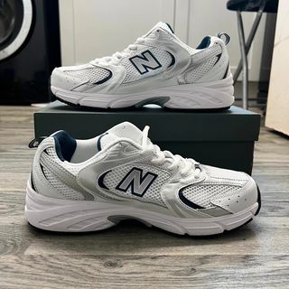 New Balance 530 Talla 42.5 Blanco Plata