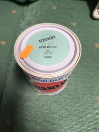 Pintura Titanlux Ecológica Mate Verde Mint