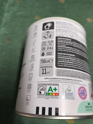 Pintura Titanlux Ecológica Mate Verde Mint
