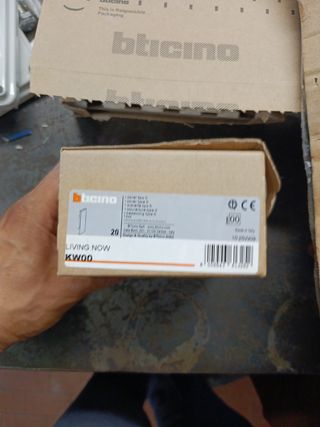 Serie BTicino placche e interruttori