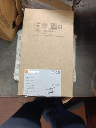 Serie BTicino placche e interruttori