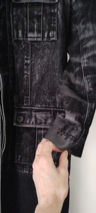 Abrigo largo Zara hombre negro Talla L