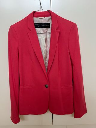 Americana Zara rosa fucsia talla S