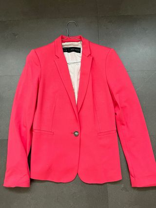 Americana Zara rosa fucsia talla S