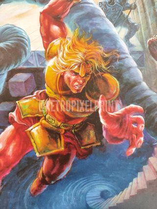 SUPER CASTLEVANIA IV lona 50x70cm
