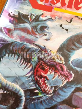 SUPER CASTLEVANIA IV lona 50x70cm