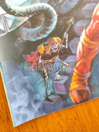 SUPER CASTLEVANIA IV lona 50x70cm