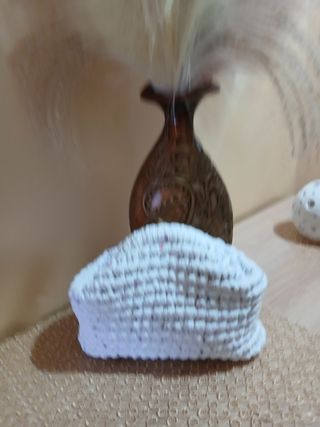 Clutch uncinetto bianco