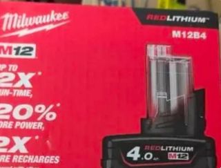 Milwaukee Batteria  M12 4Ah