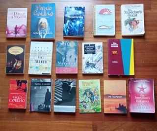 Lote de libros en inglés