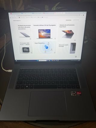 Huawei Matebook 16 Ryzen 7 Gris