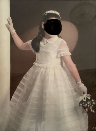 Traje de Comunión Blanco Niña
