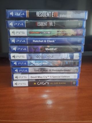 Lote Juegos PS4 y PS5