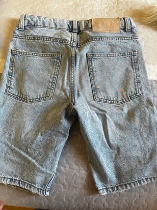 Pantalón corto vaquero Zara Talla 11-12