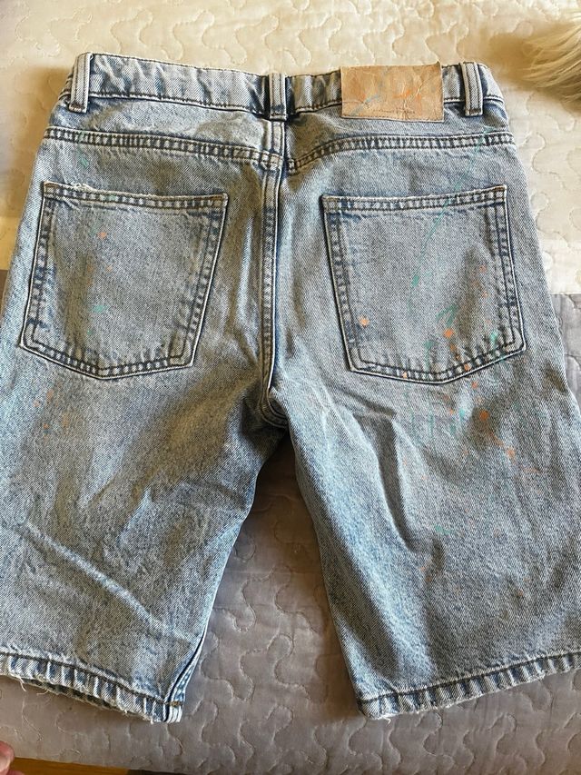 Pantalón corto vaquero Zara Talla 11-12