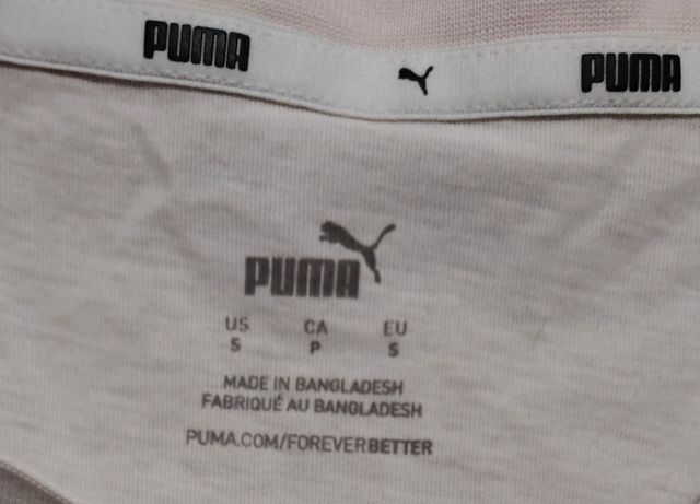 Camiseta Puma Mujer Rosa original