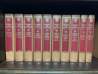 Col·lecció HISTÒRIA DE CATALUNYA. 10 volums.