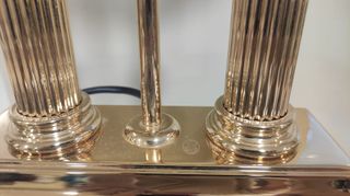 Lámpara El Casco Baño Oro 23K